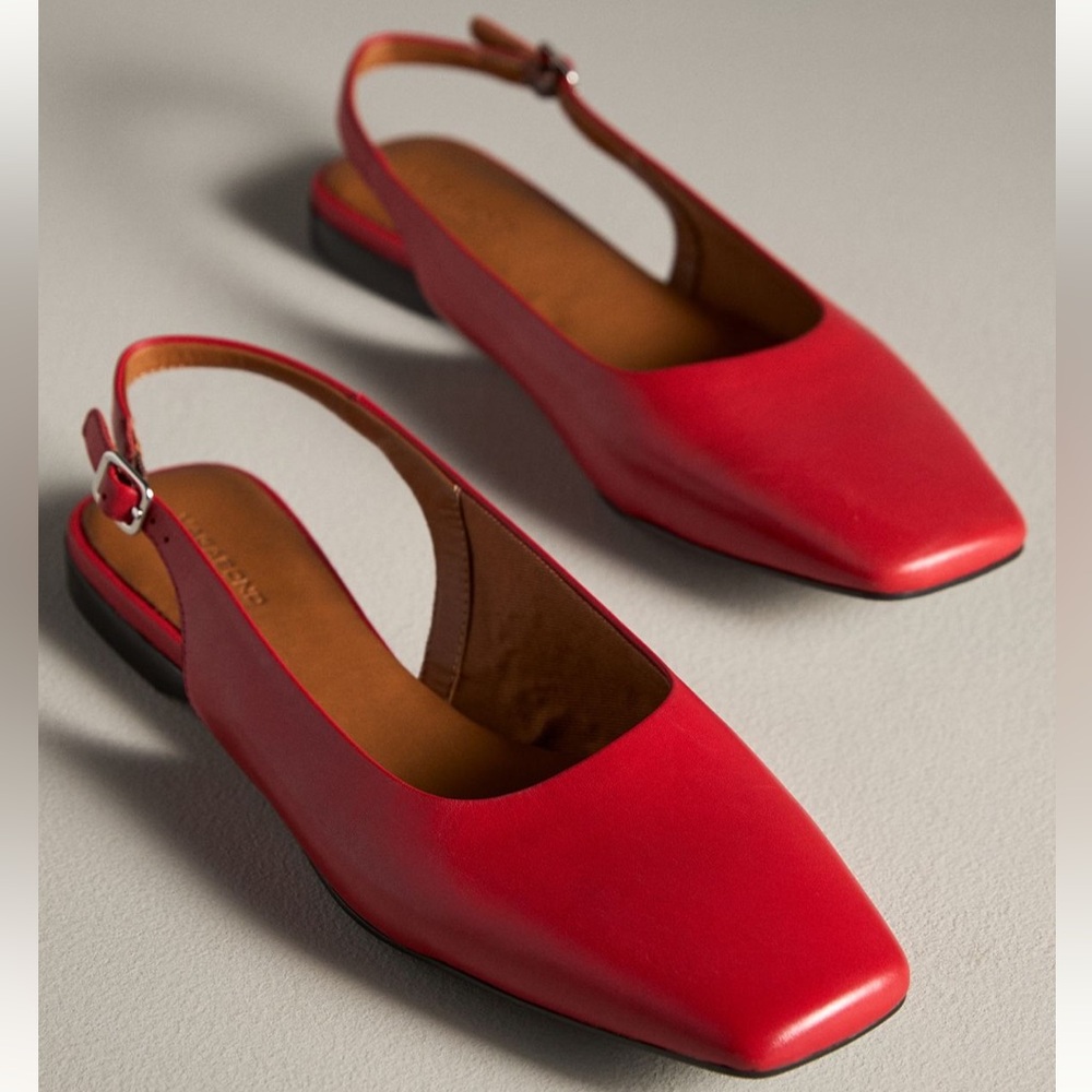 NWT Vagabond Delia Slingback Flats